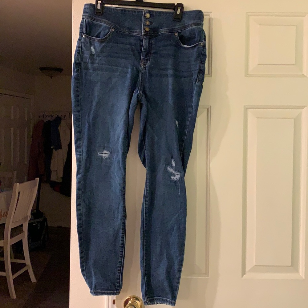 Lane Bryant high rise jegging